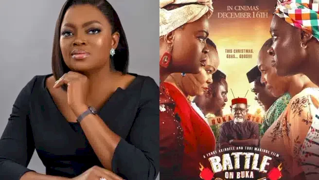 Funke Akindele's movie 'Battle on Buka Street' breaks 2022 cinema records