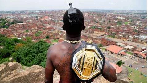 Israel Adesanya vows not to send his children to school; see reason (Video)