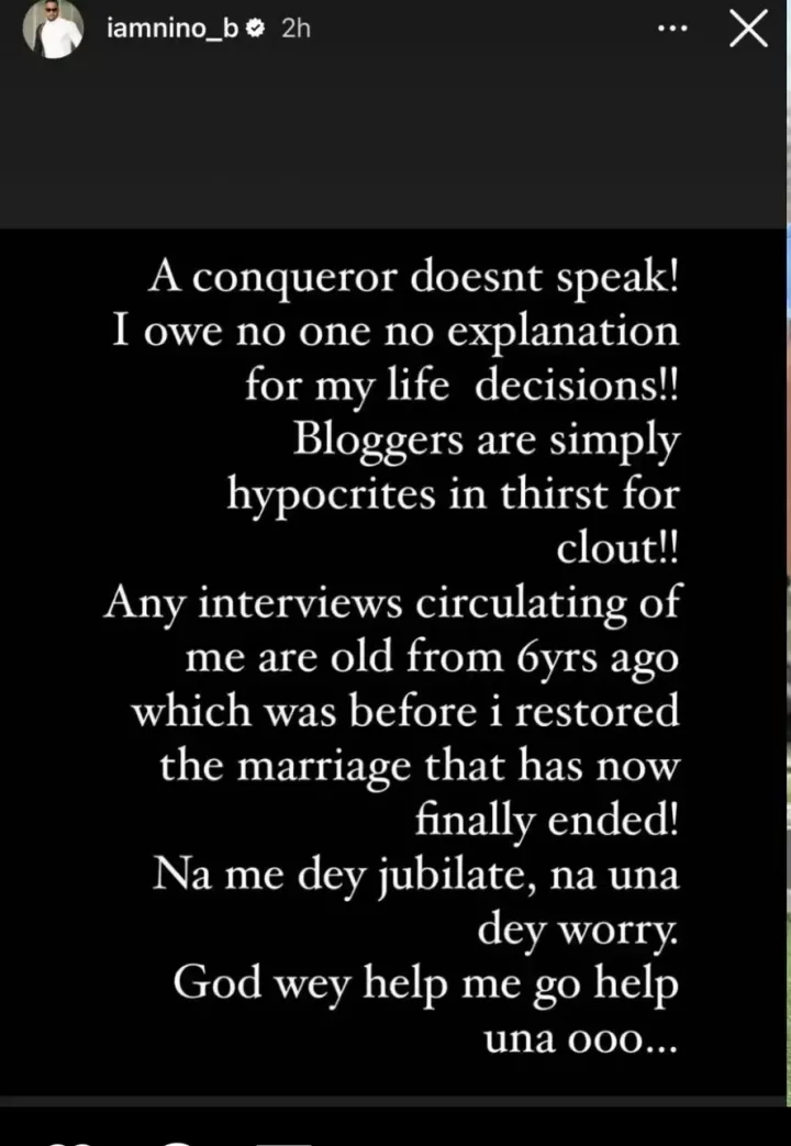 'I owe no one explanation for my failed marriage' - Bolanle Ninalowo