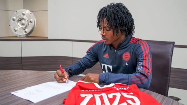 Transfer: Bundesliga giants, Bayern Munich sign Nigerian midfielder