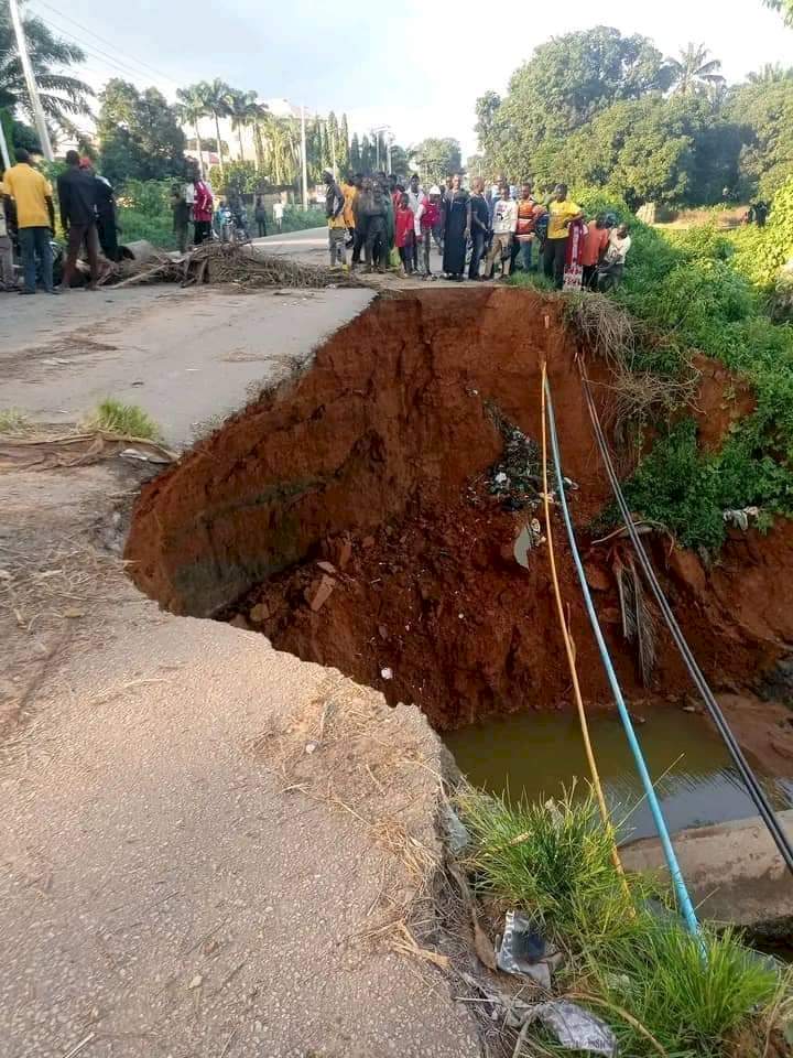 Flood partly washes off bridge connecting Nasarawa to northeast and southeast states 