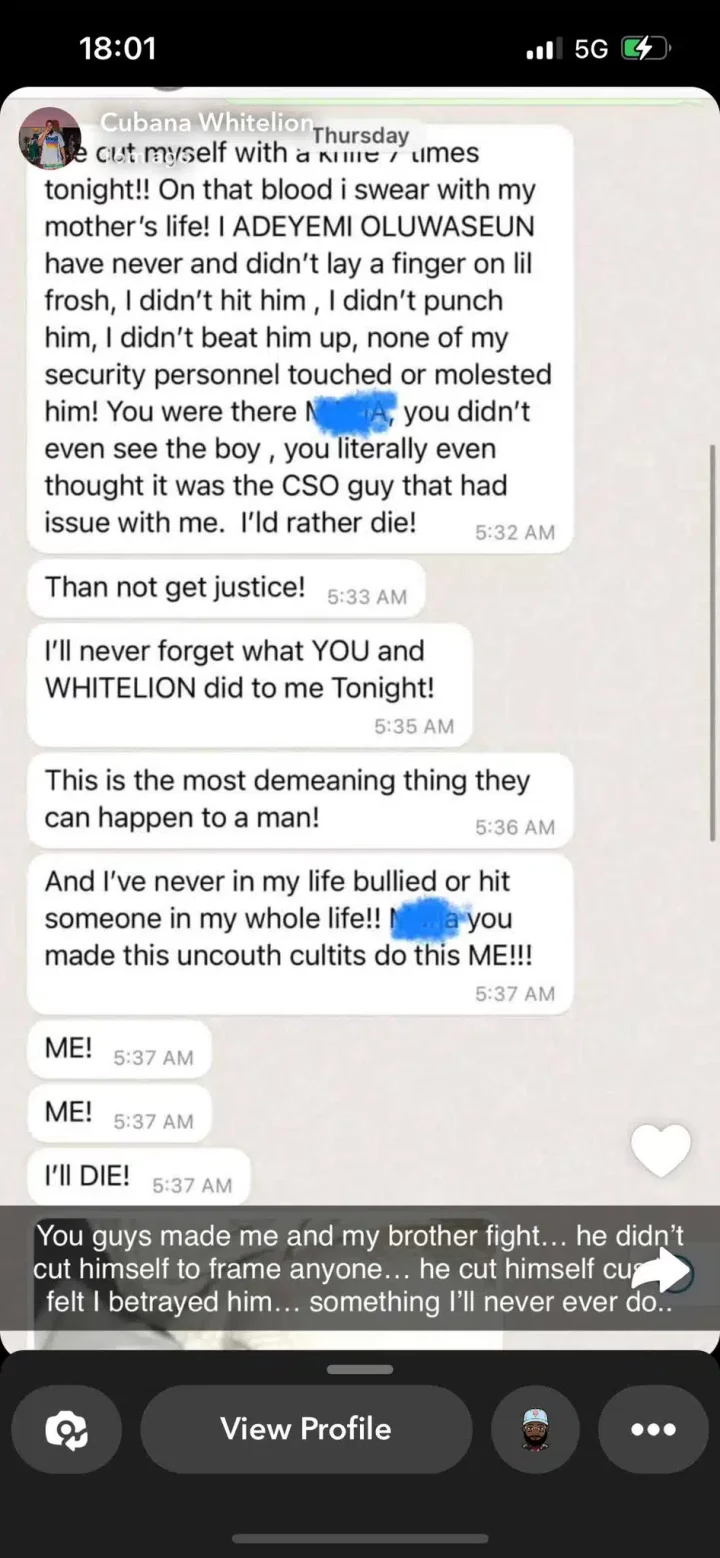 'He was assaulted by cultists' - Yhemolee's best friend speaks on what transpired