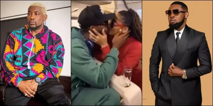 "You have done nothing wrong" - Dotun tells AY after AI video of him and May Edochie kissing