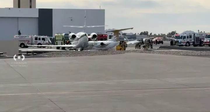 1 dead as private plane owned by Mötley Crüe singer collides with another jet on runway at Arizona Airport (video)