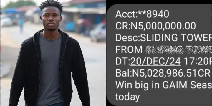 "In this hard time?" - Man laments, returns N5M mistakenly sent to his bank