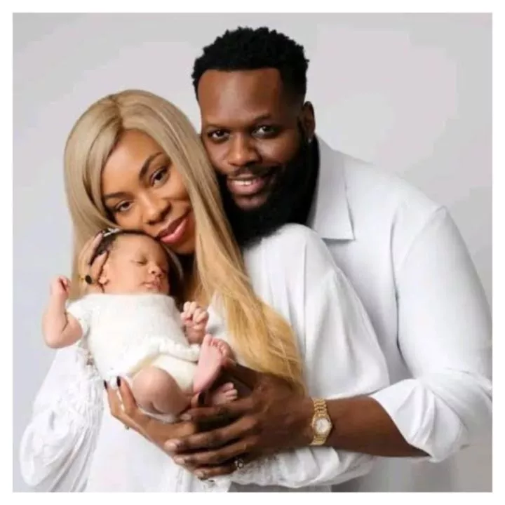 BBNaija's Ocee welcomes baby girl with fiancee