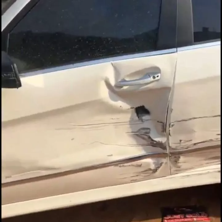 Man cries out as police allegedly damage his ₦27m car less than 24 hours after purchase