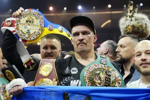 After a big win in Saudi Arabia, Oleksandr Usyk says Anthony Joshua will beat Tyson Fury if they fight.