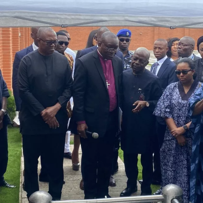 Onyeka Onwenu buried in Lagos (Photos)