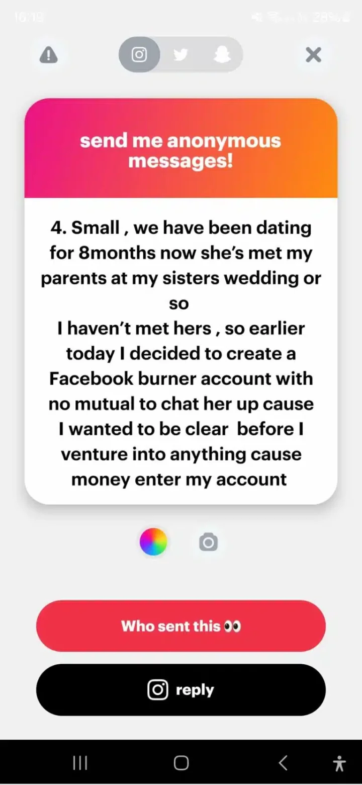 Man shocked as fiancée reveals she's single after chatting with her through a secret UK account