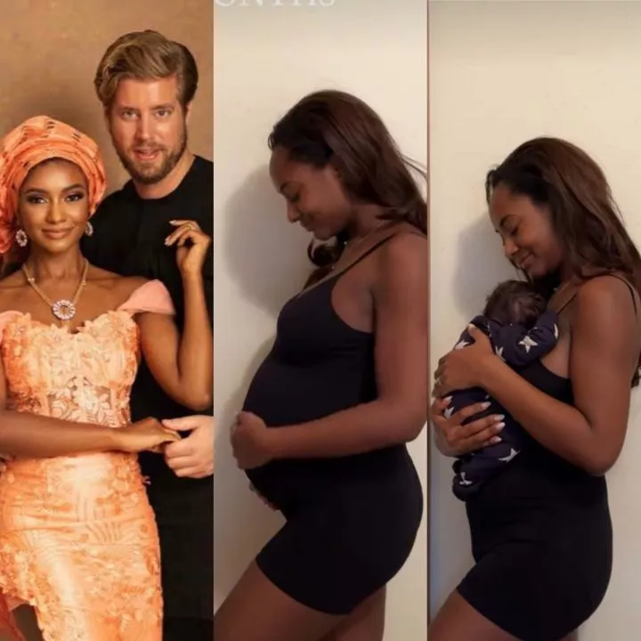 Media personality Simi Drey welcomes first child with husband Julian Flosbach