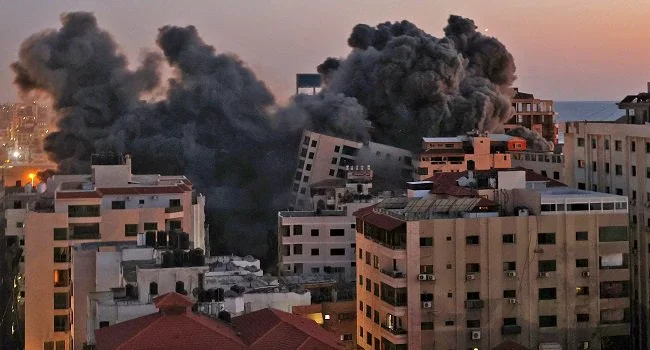 Gaza-hit-by-Isreal