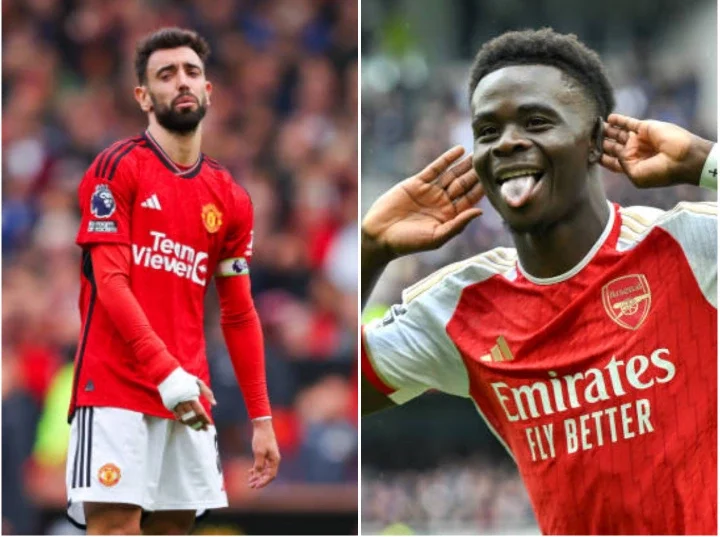 Saka, Palmer, Fernandes: Top 10 Best Players in the EPL So Far This Season Based on Ratings