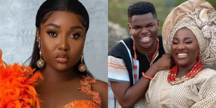 Rhuthee reacts to engagement photos of Toyosi and her 'man' Mayor Frosh