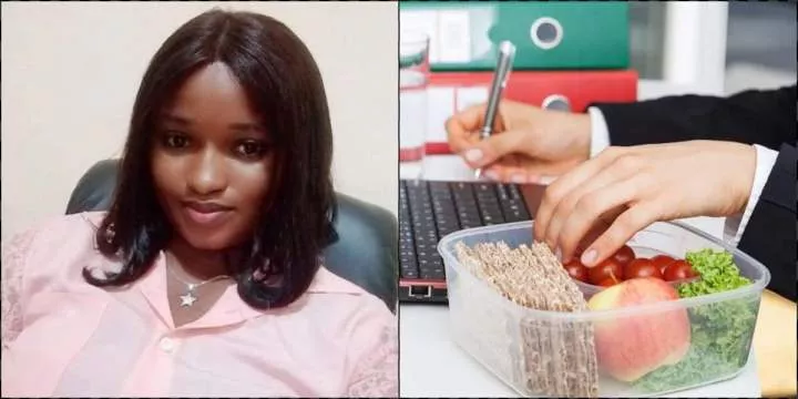 Lady who does not make lunch for husband reveals move after female colleague offered food to her man