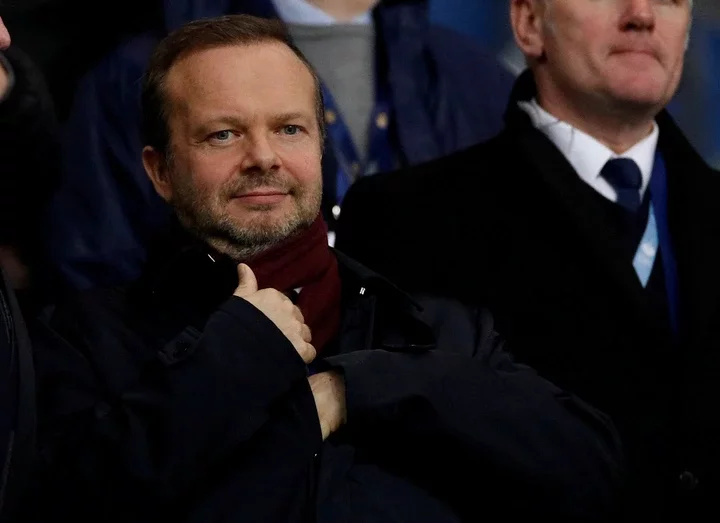 Ed Woodward, Manchester United executive vice-chairman, at a match.