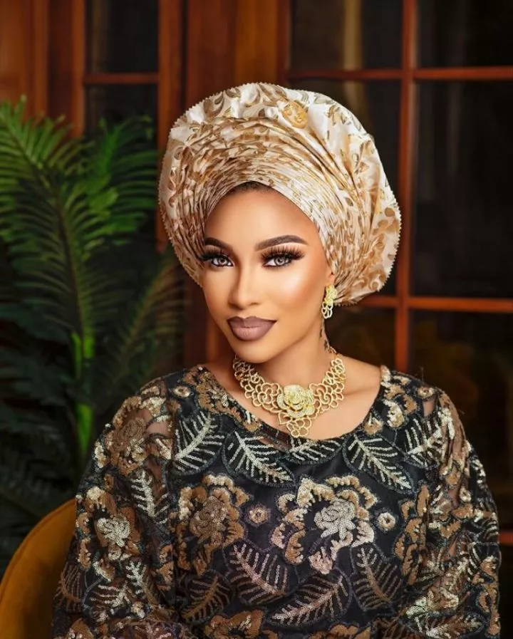 Tonto Dikeh makes an observation amid Cubana Chief Priest's baby mama DNA drama