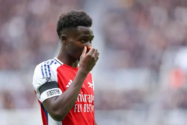 NEW 1-0 ARS: Fans Blast Bukayo Saka After Having a Terrible Performance in Today's Match