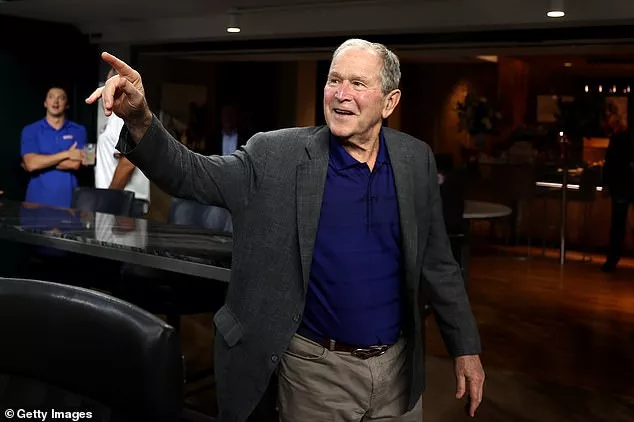 George Bush breaks his silence on US presidential election after refusing to reveal who he was voting for