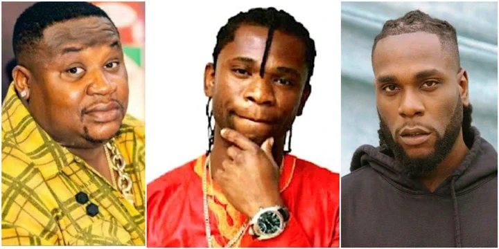 Spotlight on Burna boy and Cubana Chiefpriest as Speed Darlington reportedly collapses in police custody