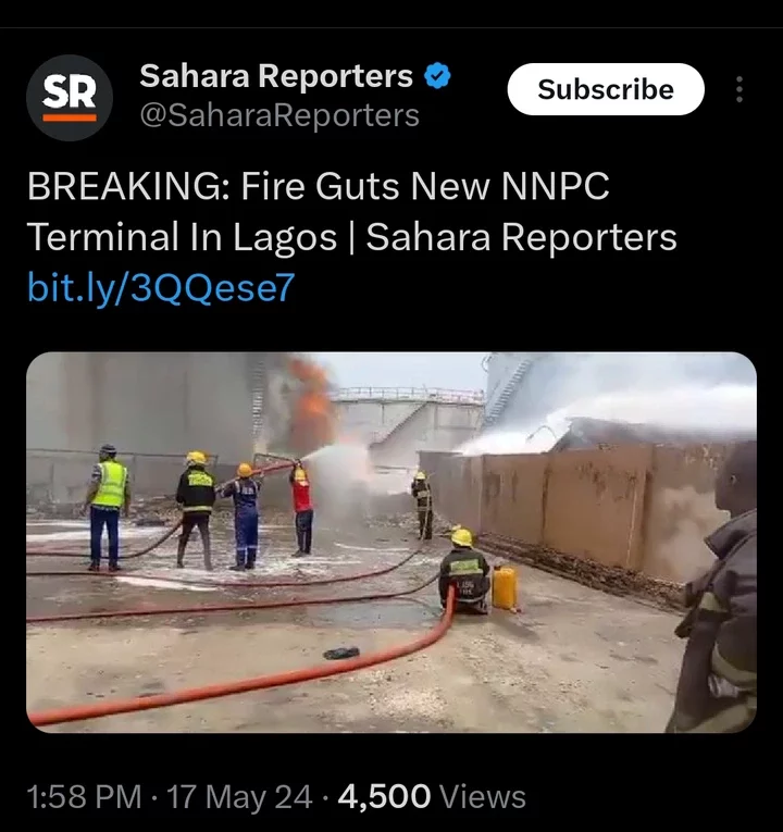 Today's Headlines: Police Confirm 15 Dead In Kano Mosque Attack, Fire Guts New NNPC Terminal In Lagos