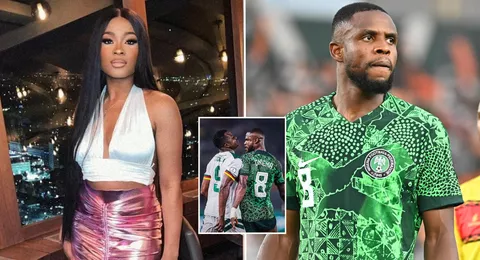 AFCON 2023: Frank Onyeka's proud wife Mesoma takes to social media to highlight crucial role for Super Eagles ahead of final