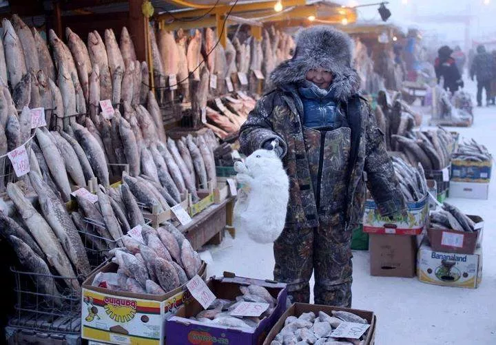 The Coldest Village In The World, Where It Is So Cold That Even Eyelashes Freeze (Photos))