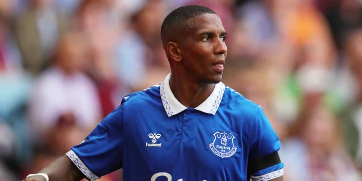 Everton full-back Ashley Young