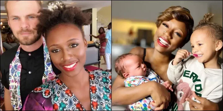 "I love you and daddy" - Korra Obidi shares daughter's reply after asking if she's ready for a stepdad