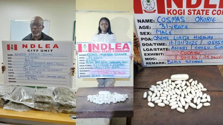 NDLEA arrests 26-year-old India-bound nursing student with 76 wraps of cocaine