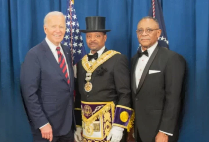 Joe Biden joins African American Freemasons