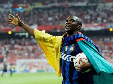 Fans slam 'African uncle' Samuel Eto'o for making up stories about Inter hat-trick