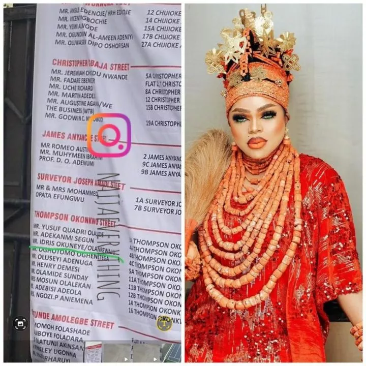 Bobrisky Called Out Over Unpaid Estate Dues