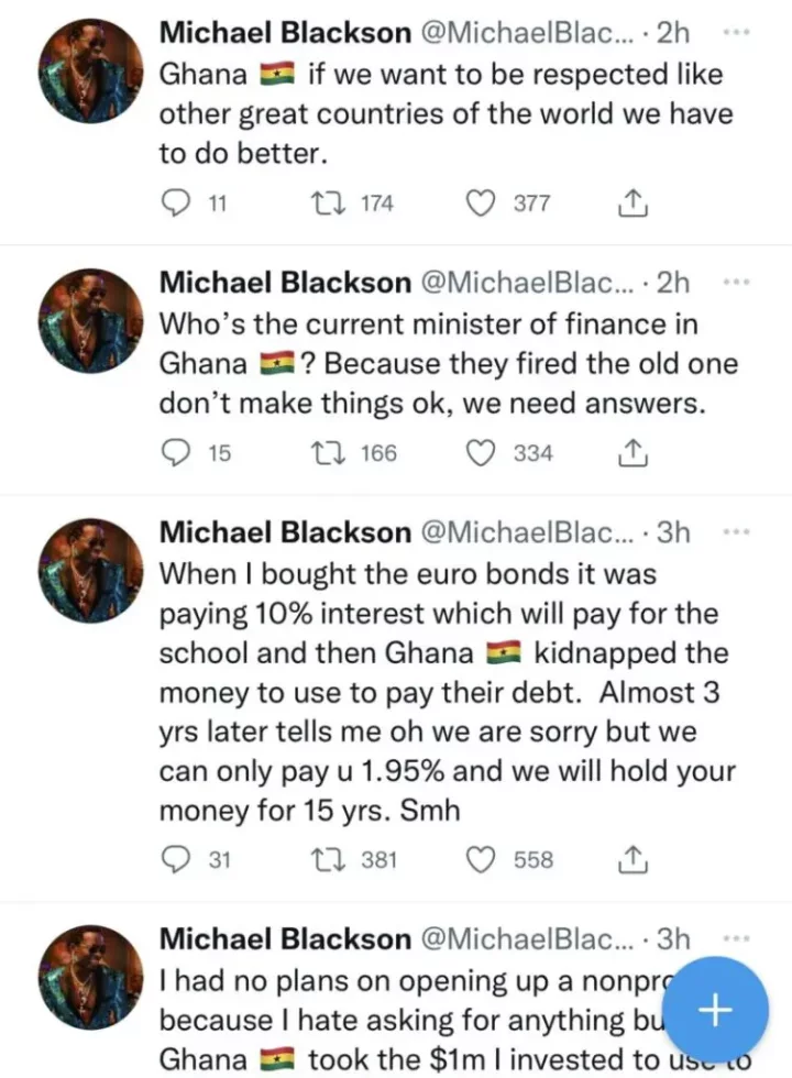 Ghana has set me back financially. My money was stolen ? Comedian Michael Blackson calls out Ghanaian government for allegedly diverting his money