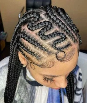 Fascinating Ghana braids hairstyles that stands out.