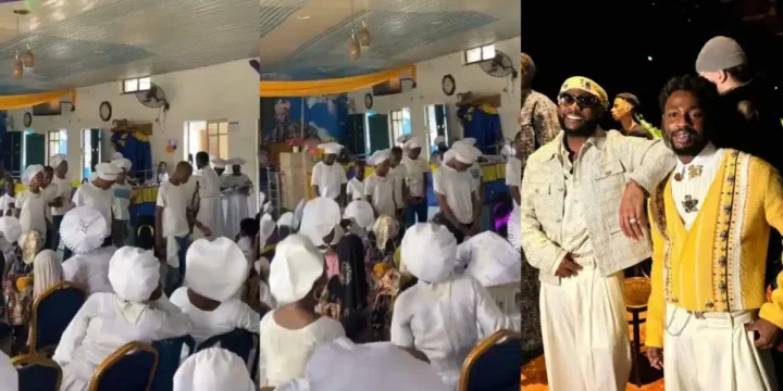 Mixed reactions as Davido and Omah Lay's 'With You' is performed in church Mixed reactions as Davido and Omah Lay's 'With You' is performed in church