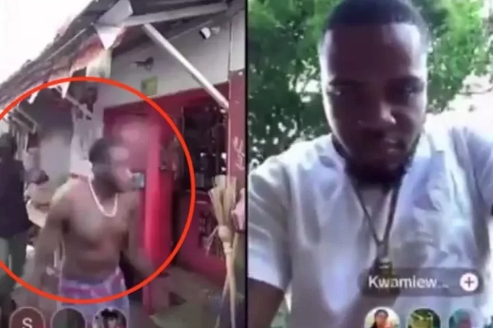 Video shows shocking moment Jamaican reggae star, Baba Skeng, was shot dead on livestream as gunman takes him by surprise Video shows shocking moment Jamaican reggae star, Baba Skeng, was shot dead on livestream as gunman takes him by surprise
