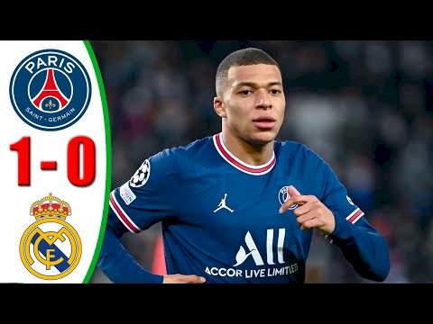 Paris SG 1 - 0 Real Madrid (Feb-15-2022) UEFA Champions League Highlights