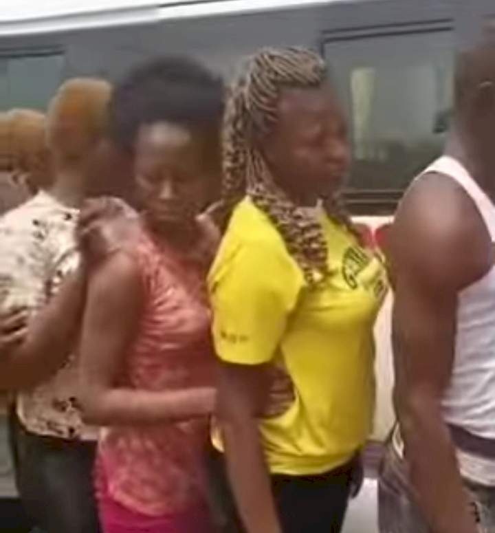 Three friends rescued after boarding 18 seater bus where 15 of the occupants are kidnappers (Video)