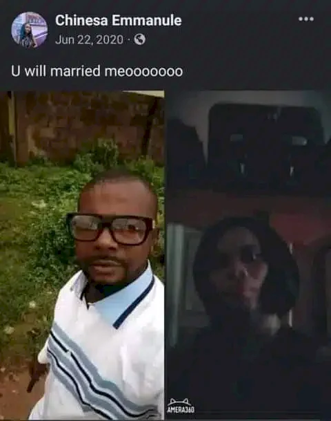 Lady threatens ex-lover who married someone else after she sponsored him abroad