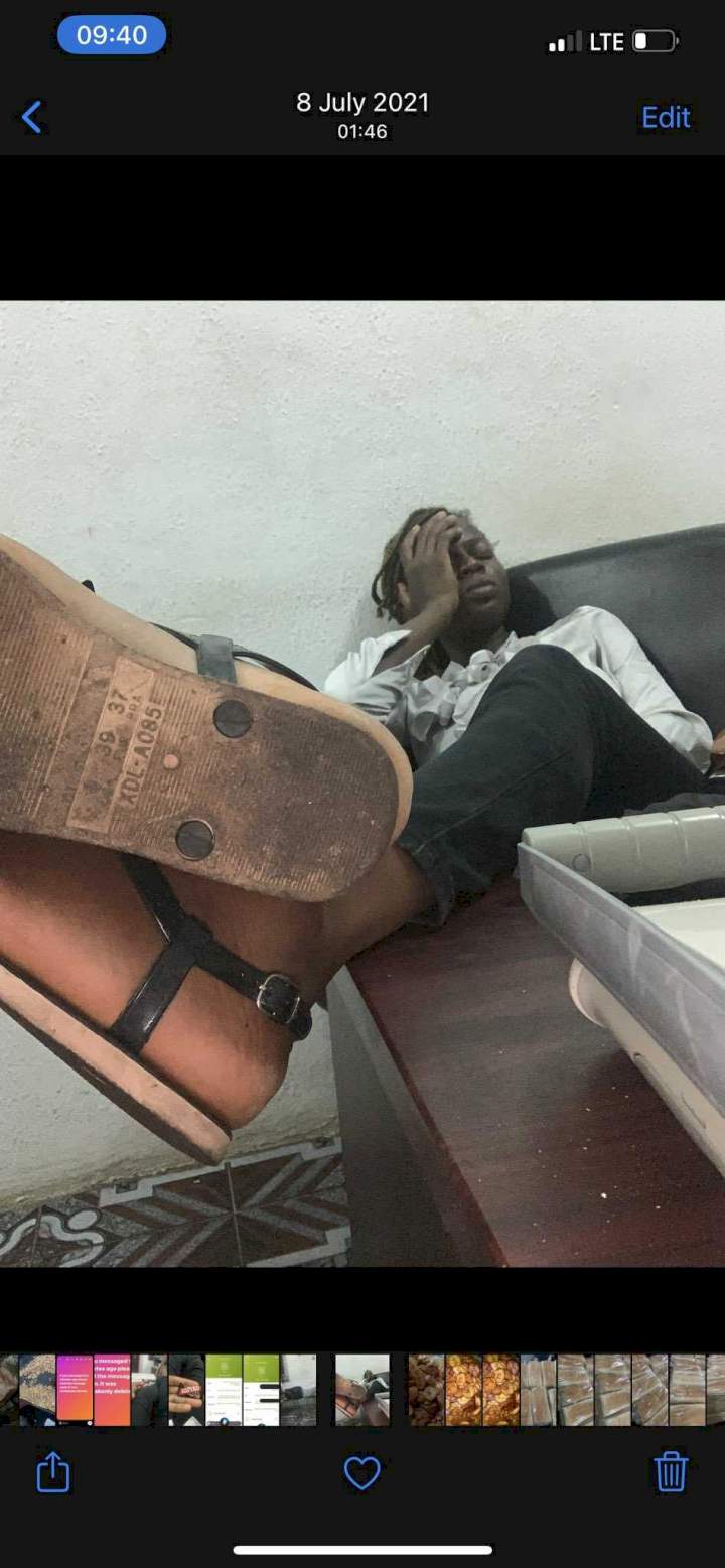 22-year-old lady once employed as security guard sets up food business that employs youths