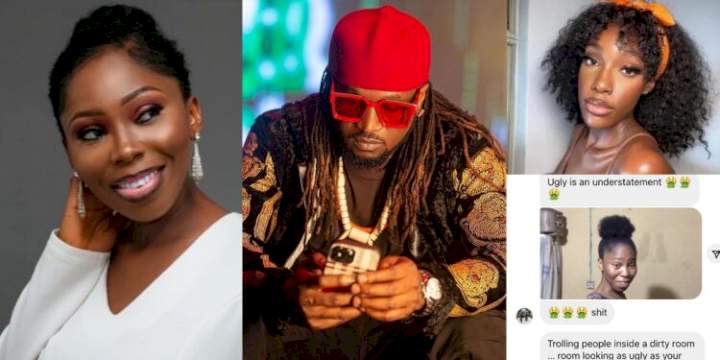 Lady excited after Paul Okoye stormed her DM to rain insults on her over comment on his new girlfriend