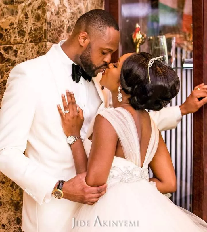 'We couldn't stand each other as kids' - Nigerian lady shares love story as she ties the knot with family friend (Video)
