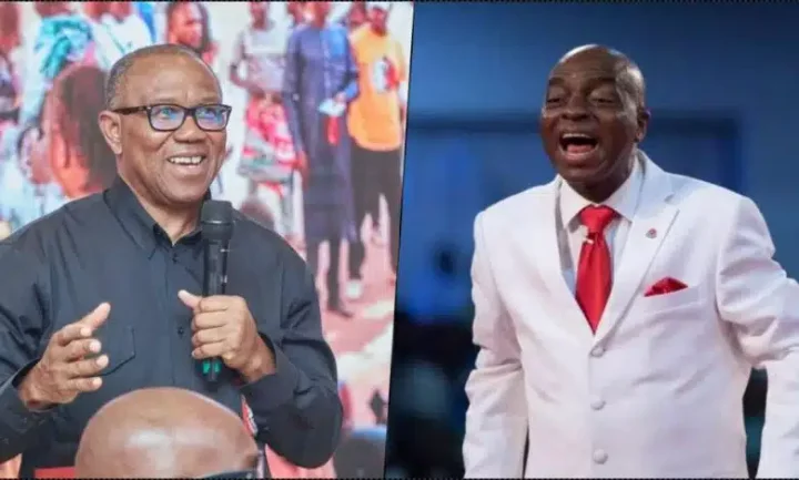Peter Obi begs Bishop Oyedepo to canvass Christians' votes in leaked audio