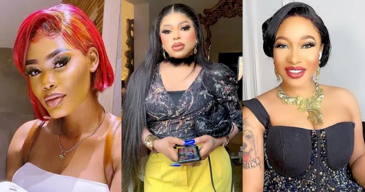 "Bobrisky vowed to destroy Tonto Dikeh by telling lies about her" - Bobrisky's ex-PA, Oye Kyme weighs in on current feud