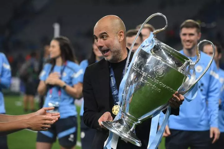 Pep Guardiola completed his first treble with Manchester City following their Champions League triumph - Imago