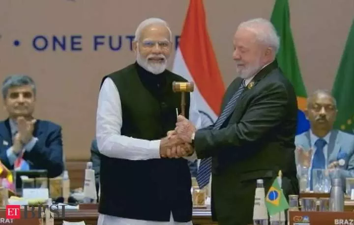 India hands over G20 presidency to Brazil