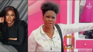 Ceec loses her cool as Ilebaye litters her beauty product after borrowing it (Video)