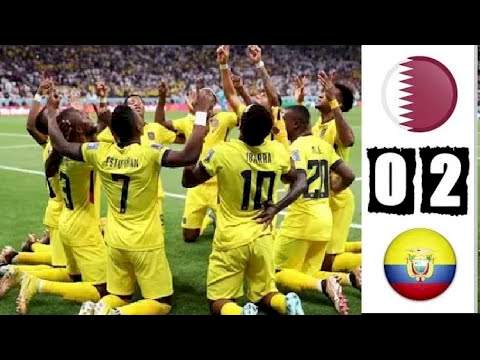 Qatar 0  -  2 Ecuador (Nov-20-2022) World Cup 2022 Highlights