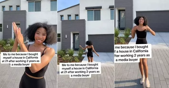 "This job is lucrative" - 21-year-old lady who has been working for only 2 years acquires mansion (Video)